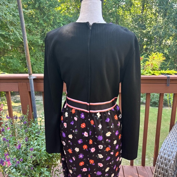 VTG 60s 70s Domino Fashions Floral Maxi Dress | Babydoll | Boho Hippie Medium - Picture 2 of 12